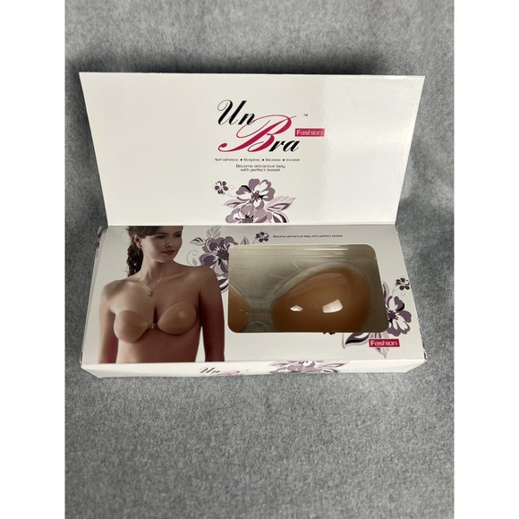 STRAPLESS PUSH UP BRA Silicone Backless Self Adhesive Plus Breast Tape Lifting - Picture 10 of 15